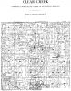 Plat Map of Clear Creek Township, Keokuk County, Iowa -- 1912